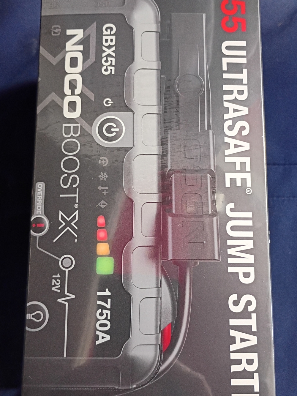GBX55 Ultrasafe Jump Starter - Black/Red
